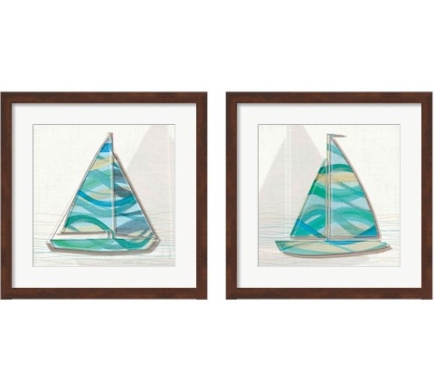 Smooth Sailing 2 Piece Framed Art Print Set by Tandi Venter