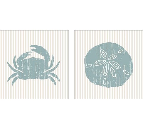 From The Sea  2 Piece Art Print Set by Sabine Berg