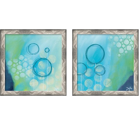 Bubble Toes 2 Piece Framed Art Print Set by Julie Hawkins