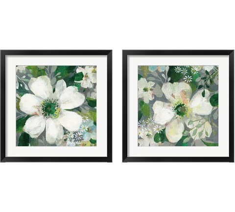 Anemone and Friends 2 Piece Framed Art Print Set by Danhui Nai