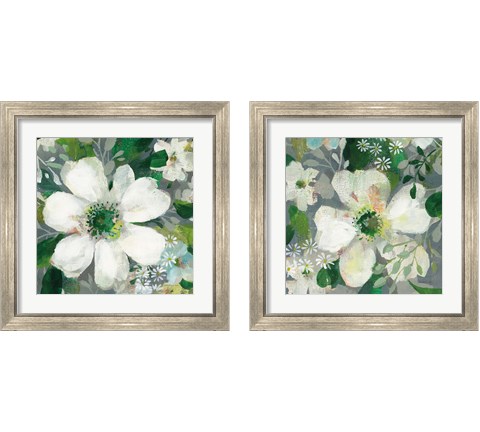 Anemone and Friends 2 Piece Framed Art Print Set by Danhui Nai