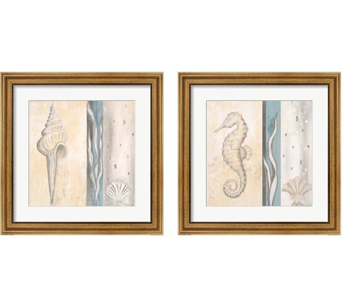 Calming Sea 2 Piece Framed Art Print Set by Hakimipour - Ritter