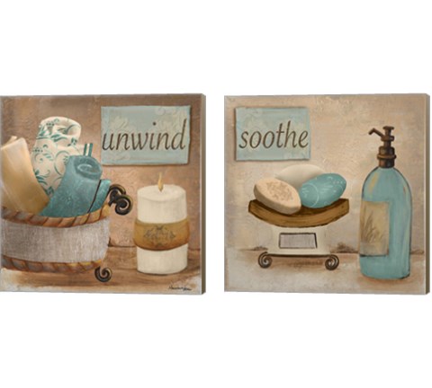 Soothe & Unwind 2 Piece Canvas Print Set by Hakimipour - Ritter