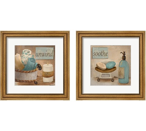 Soothe & Unwind 2 Piece Framed Art Print Set by Hakimipour - Ritter