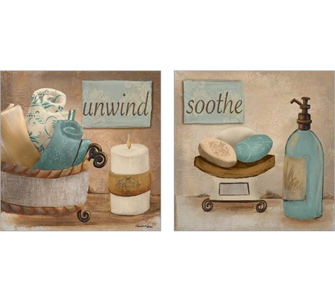 Soothe & Unwind 2 Piece Art Print Set by Hakimipour - Ritter