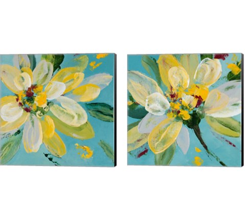 Blooming Moment 2 Piece Canvas Print Set by Lanie Loreth