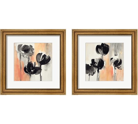 Blushing Tulips 2 Piece Framed Art Print Set by Lanie Loreth