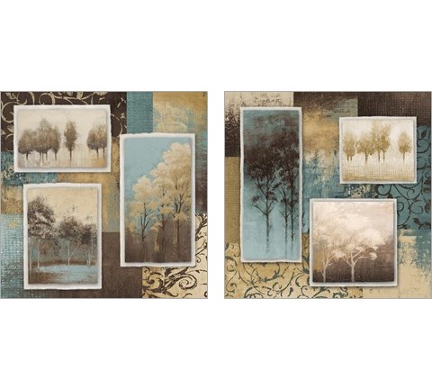 Lost in Trees 2 Piece Art Print Set by Michael Marcon