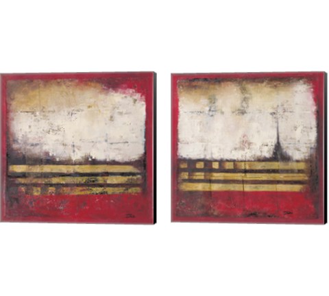 Abstract  2 Piece Canvas Print Set by Patricia Pinto