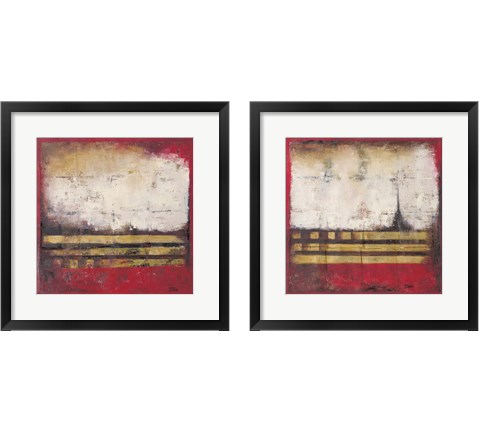 Abstract  2 Piece Framed Art Print Set by Patricia Pinto