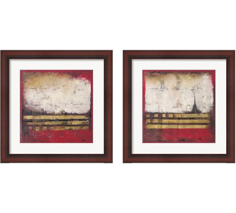 Abstract  2 Piece Framed Art Print Set by Patricia Pinto