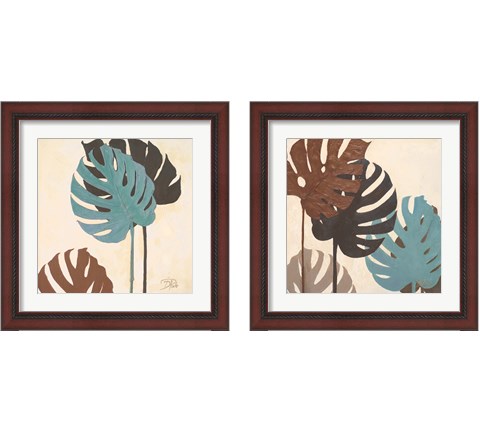 My Fashion Leaves 2 Piece Framed Art Print Set by Patricia Pinto