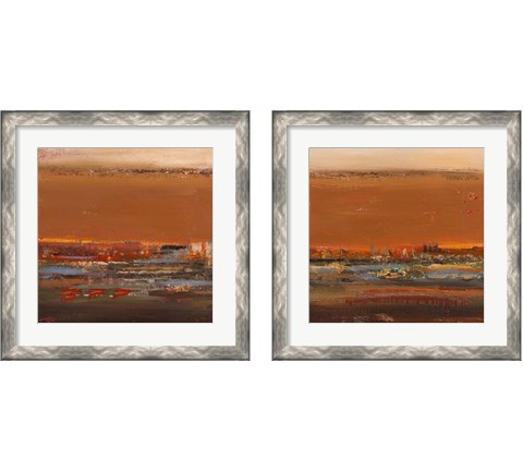 Night is Coming 2 Piece Framed Art Print Set by Patricia Pinto