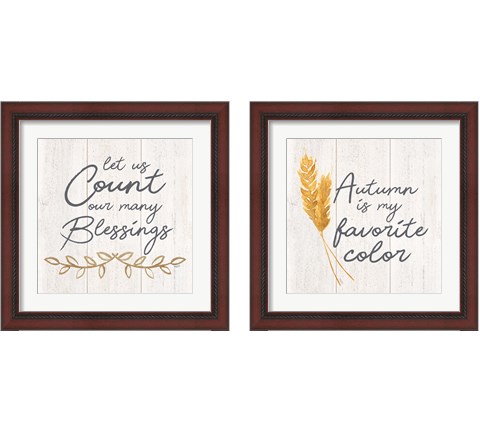 Farm Life I-Blessings 2 Piece Framed Art Print Set by Tara Reed