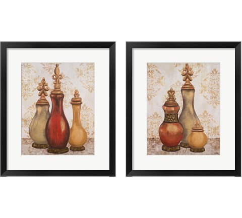 Jeweled Accents 2 Piece Framed Art Print Set by Tiffany Hakimipour