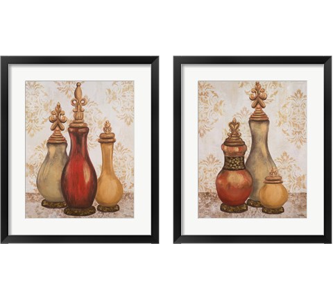 Jeweled Accents 2 Piece Framed Art Print Set by Tiffany Hakimipour