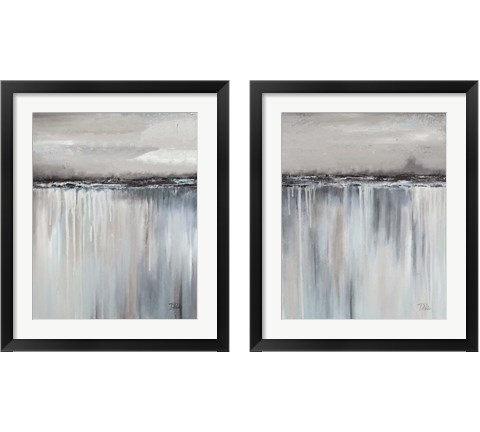 Muted Paysage 2 Piece Framed Art Print Set by Patricia Pinto