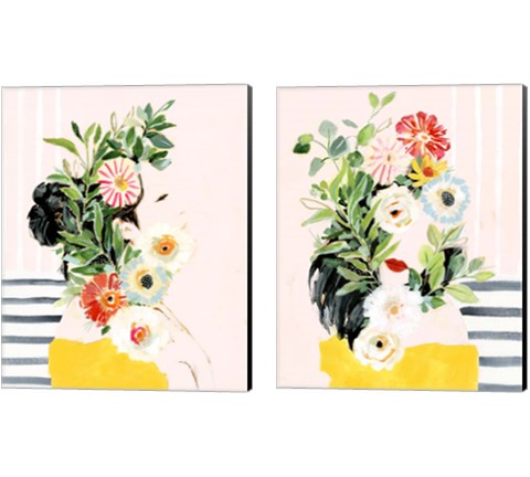 Grow Your Own Way 2 Piece Canvas Print Set by Victoria Borges