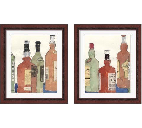 Malt Scotch 2 Piece Framed Art Print Set by Sam Dixon