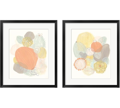 Abstract Succulents 2 Piece Framed Art Print Set by June Erica Vess