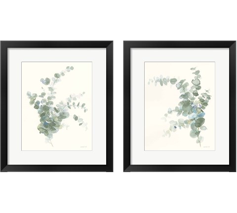 Scented Sprig Cool 2 Piece Framed Art Print Set by Danhui Nai