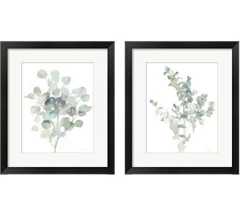 Eucalyptus Cool 2 Piece Framed Art Print Set by Danhui Nai