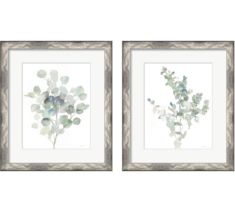 Eucalyptus Cool 2 Piece Framed Art Print Set by Danhui Nai