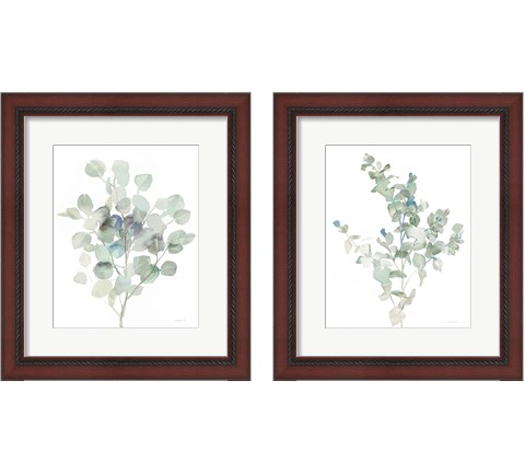 Eucalyptus Cool 2 Piece Framed Art Print Set by Danhui Nai