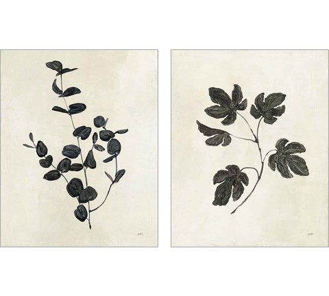 Botanical Study 2 Piece Art Print Set by Julia Purinton