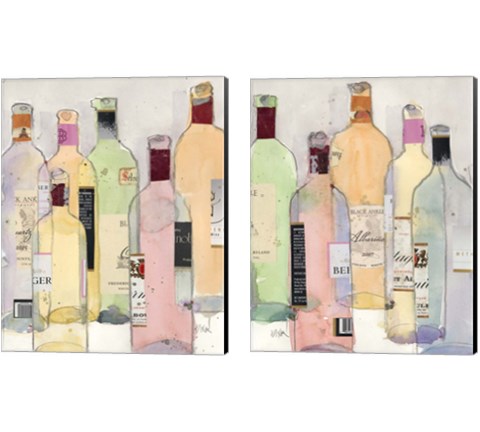Moscato and the Others 2 Piece Canvas Print Set by Sam Dixon