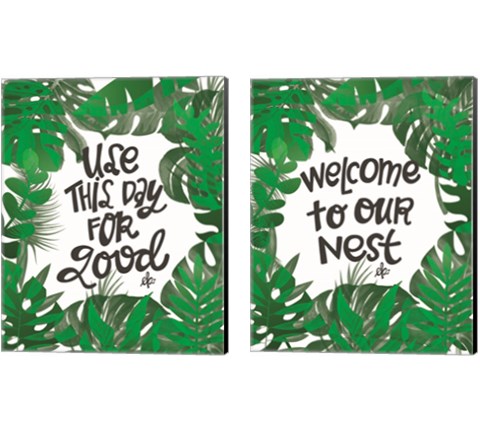 Use This Day for Good 2 Piece Canvas Print Set by Erin Barrett