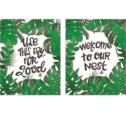 Use This Day for Good 2 Piece Art Print Set by Erin Barrett