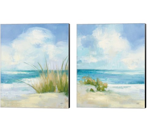 Wind and Waves 2 Piece Canvas Print Set by Julia Purinton
