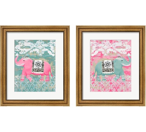 Pink Bazaar 2 Piece Framed Art Print Set by Hakimipour - Ritter