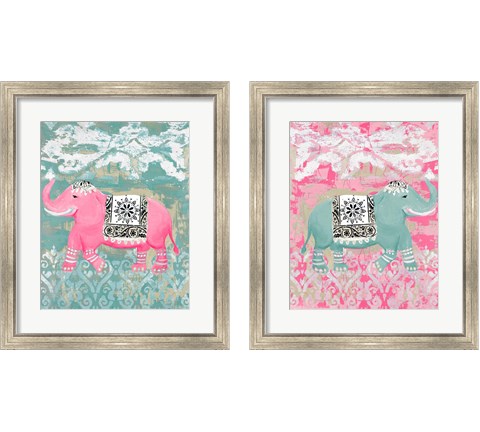 Pink Bazaar 2 Piece Framed Art Print Set by Hakimipour - Ritter
