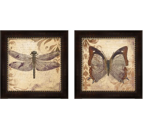 Butterfly 2 Piece Framed Art Print Set by Patricia Pinto