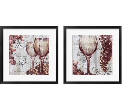 Shades of Red 2 Piece Framed Art Print Set by Tandi Venter