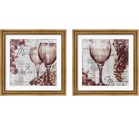 Shades of Red 2 Piece Framed Art Print Set by Tandi Venter