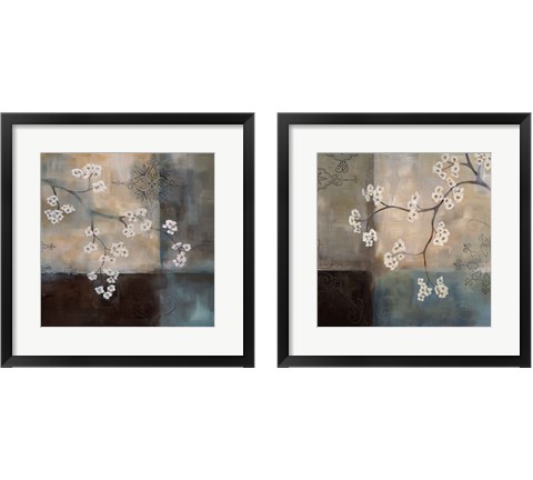Abstract & Natural Elements 2 Piece Framed Art Print Set by Laurie Maitland