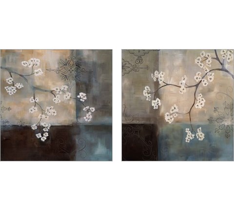 Abstract & Natural Elements 2 Piece Art Print Set by Laurie Maitland