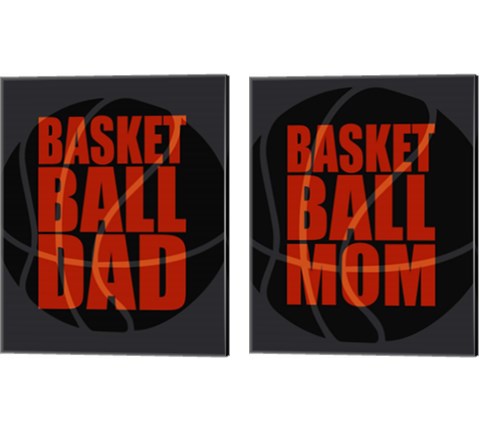 Basketball Dad 2 Piece Canvas Print Set by Sports Mania
