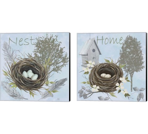 Nesting Collection 2 Piece Canvas Print Set by Jade Reynolds