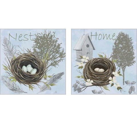 Nesting Collection 2 Piece Art Print Set by Jade Reynolds