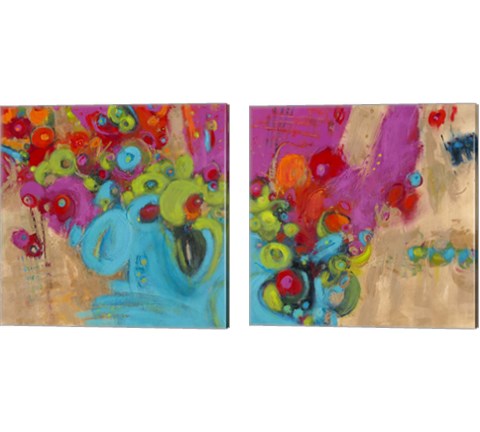 Year of the Dragon 2 Piece Canvas Print Set by Janet Bothne