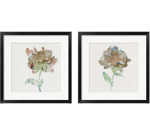 Modern Bloom 2 Piece Framed Art Print Set by Stellar Design Studio