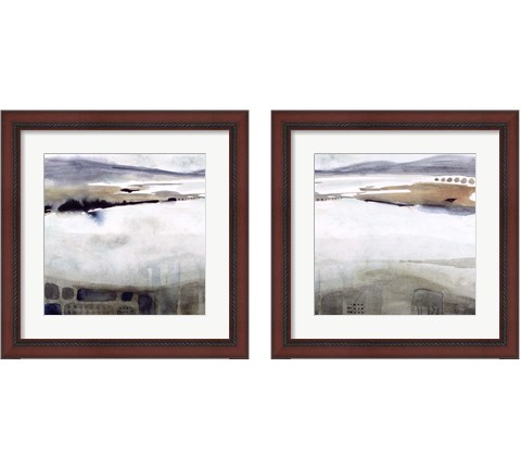 Watercolor Moor 2 Piece Framed Art Print Set by Victoria Borges
