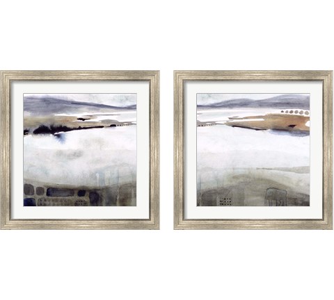 Watercolor Moor 2 Piece Framed Art Print Set by Victoria Borges
