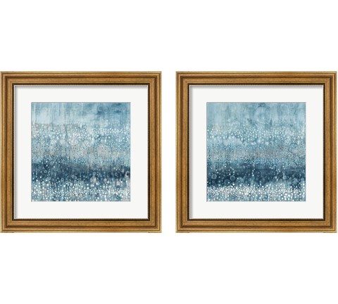 Rain Abstract 2 Piece Framed Art Print Set by Danhui Nai