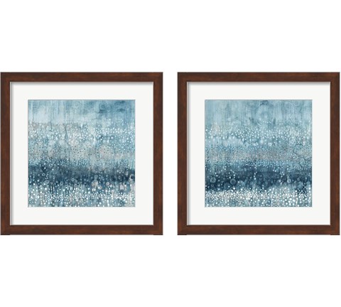 Rain Abstract 2 Piece Framed Art Print Set by Danhui Nai