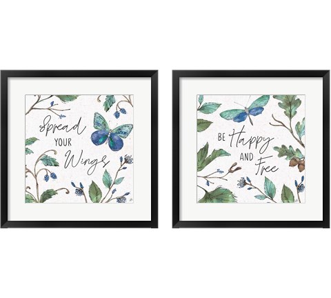 Outdoor Beauties 2 Piece Framed Art Print Set by Daphne Brissonnet